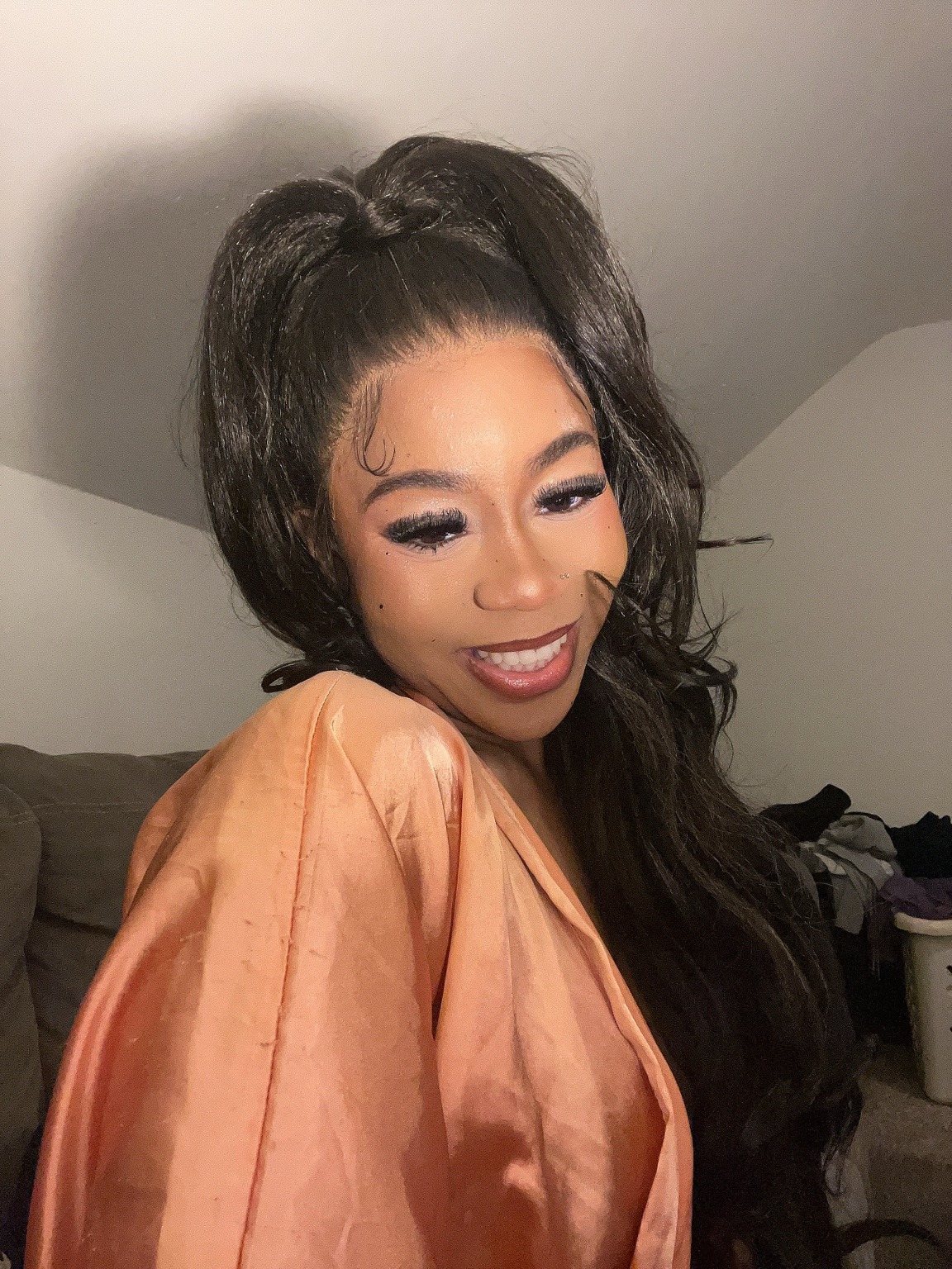 Chun smiling